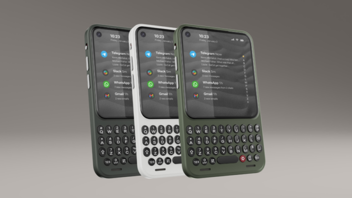 Clicks Blackberry featured screen