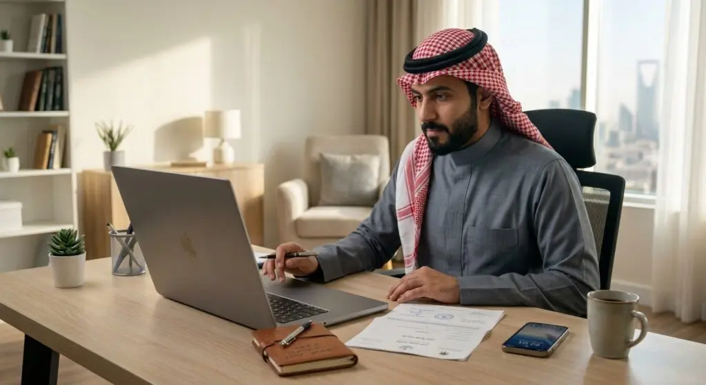 خطوات تجديد وثيقة العمل الحر إلكترونيا