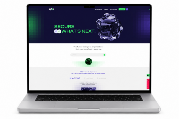 CPX Website Mockup