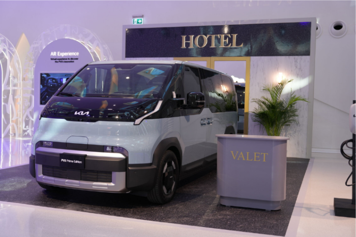 سيارة كيا PV5 تنطلق في الشرق الأوسط وإفريقيا لتعيد تعريف مستقبل التنقل الكهربائي ضمن فئة PBV
