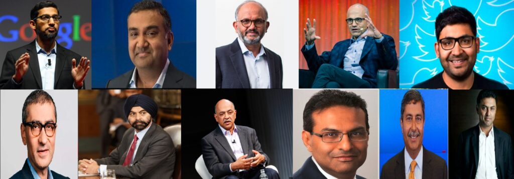 Indian CEOs Leading top Companies Who are Ruling in the World