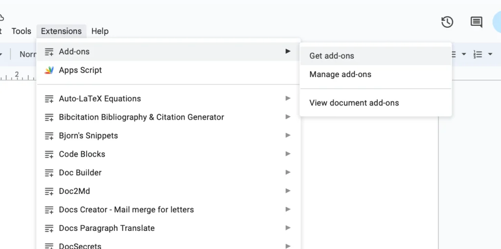أفضل اضافات Google Docs لتحسين الإنتاجية والعمل